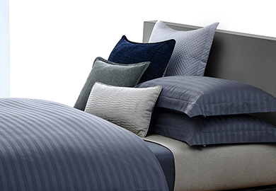 HUGO BOSS经典条纹提花四件套